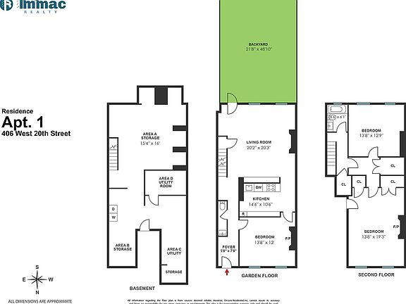 2nd image of 406 W 20th St APT 1