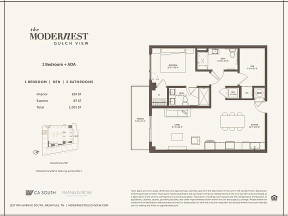 Modernest Gulch View 1 Bedroom - ADA