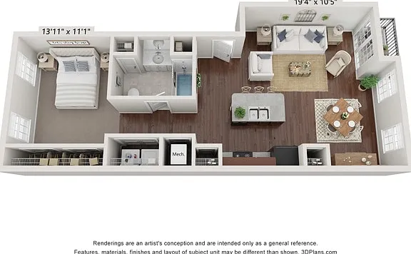 Greystone I Flat Greystone I Flat