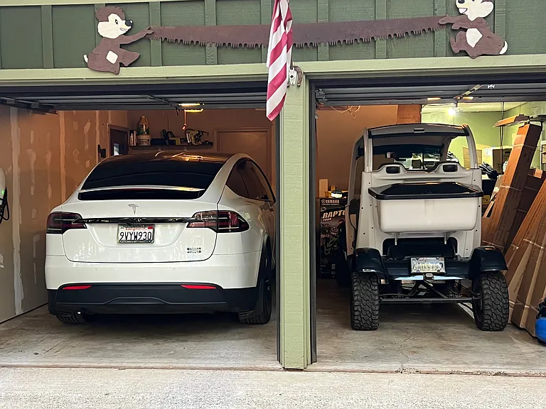 2 car garage and Extra Room & Bathroom above Garage