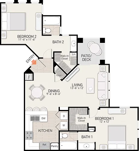 Floor plan Plan 7