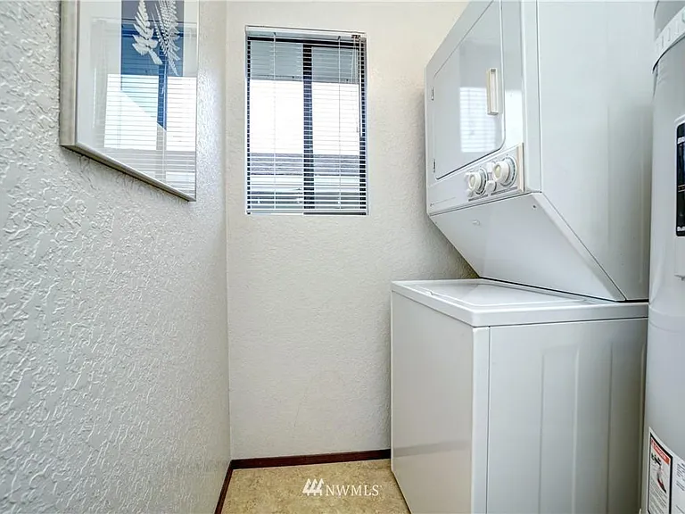 Laundry room and water heater