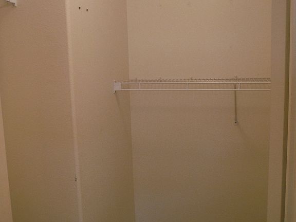 Master bedroom walk in closet