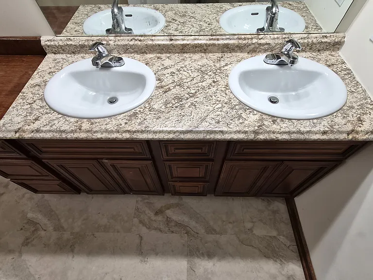 Master Bedroom Double Vanity Sink
