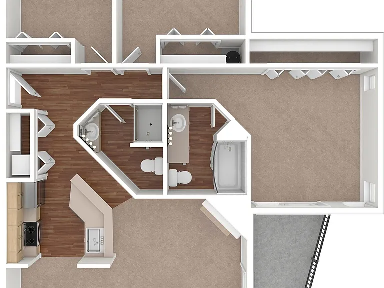Sunset Summit Apartments — Photo 79