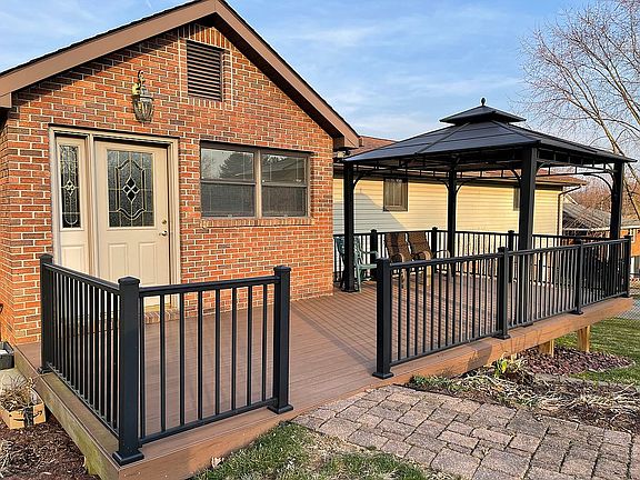 Large maintenance free deck