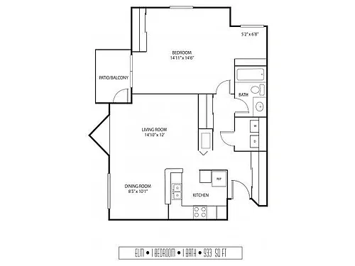 Floor plan Elm