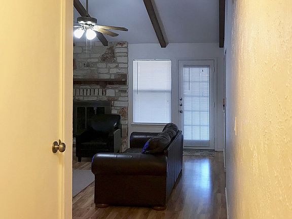 from entrance door into living room