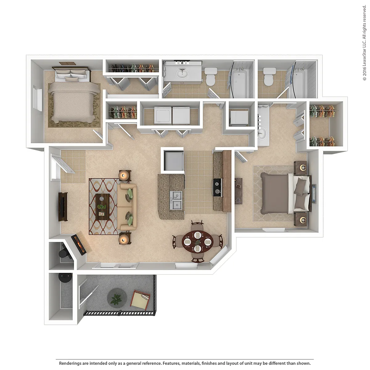 Floor plan Duval Premium Cherry