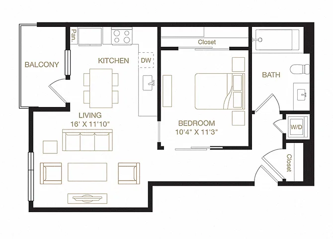 Floor plan Prescott