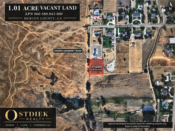 2529 La Loma Rd Lot 3, Merced, CA 95340