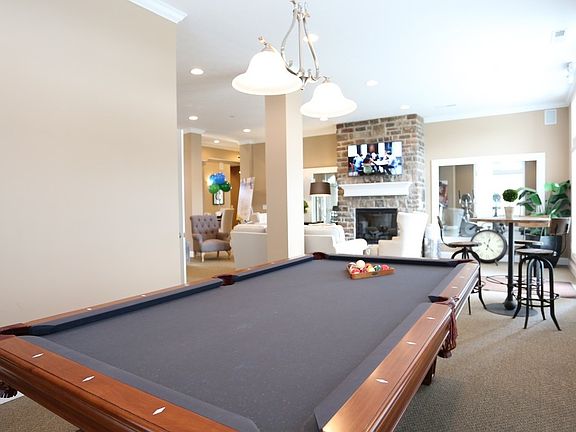 Billiards in clubhouse