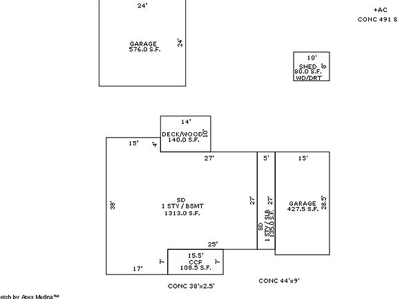 lot layout w/out buildings 