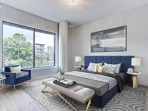 Virtually staged mastersuite