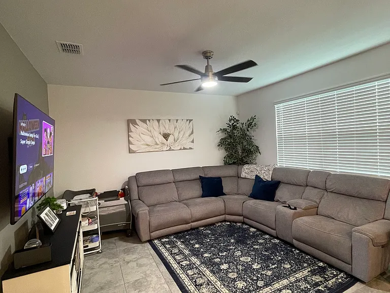 Family Room with Furniture