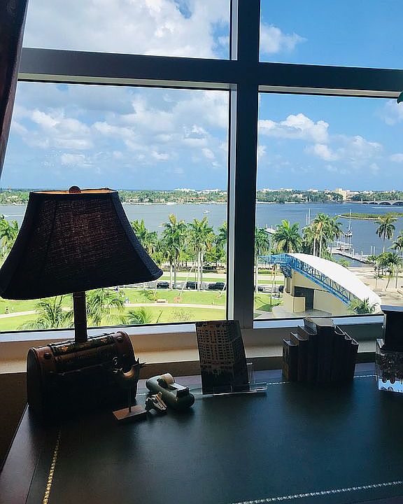 Water views from den.