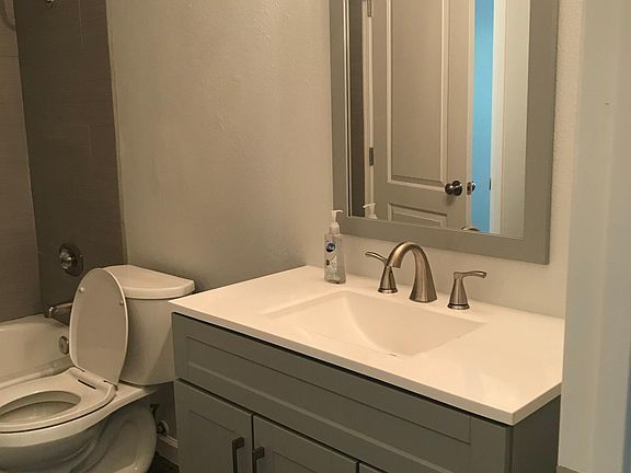 Bathroom vanity.