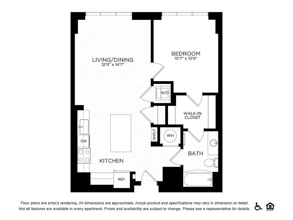 Floor plan A1G