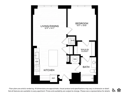 Floor plan A1G