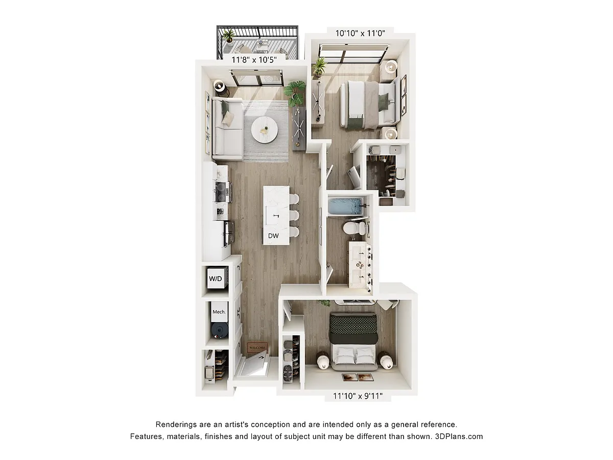 Floor plan Ellison