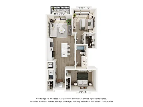 Floor plan Ellison