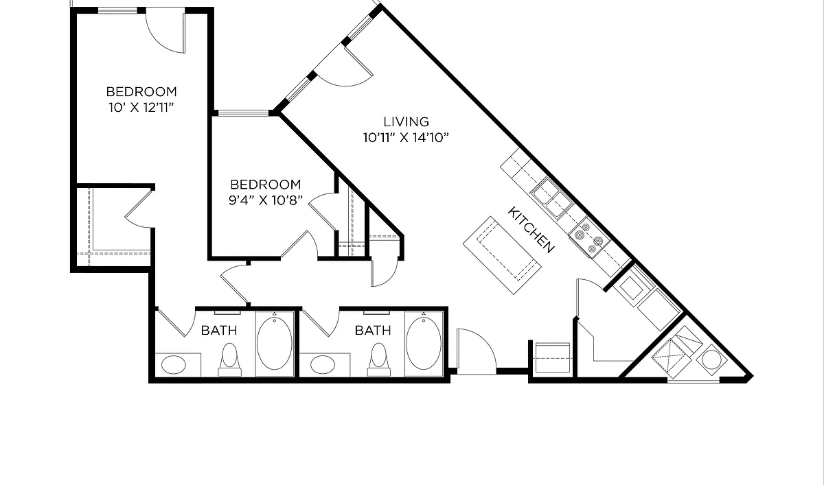 Floor plan Bluff