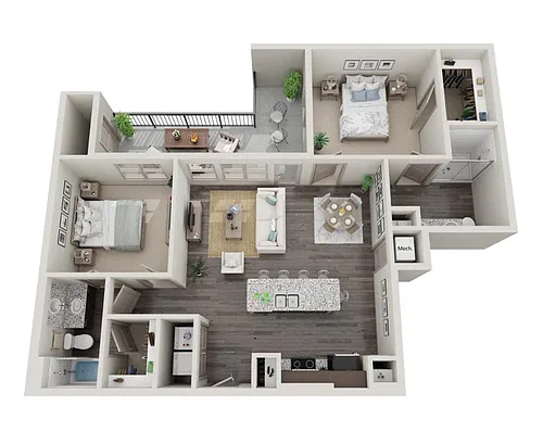 Floor plan B2