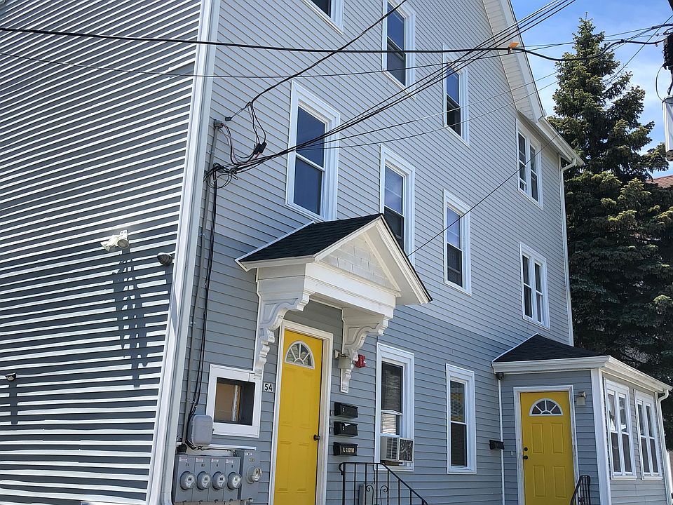 Front view of home- entrance on left door of building