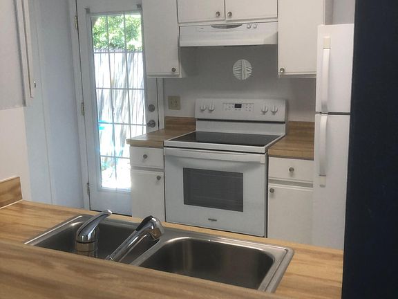 View from living to kitchen