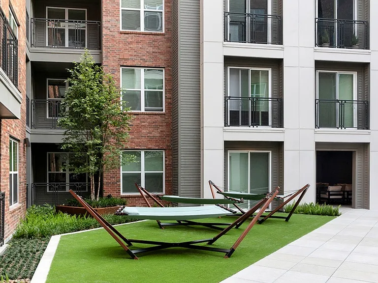Recreation Courtyard with Cornhole + BBQ Grill