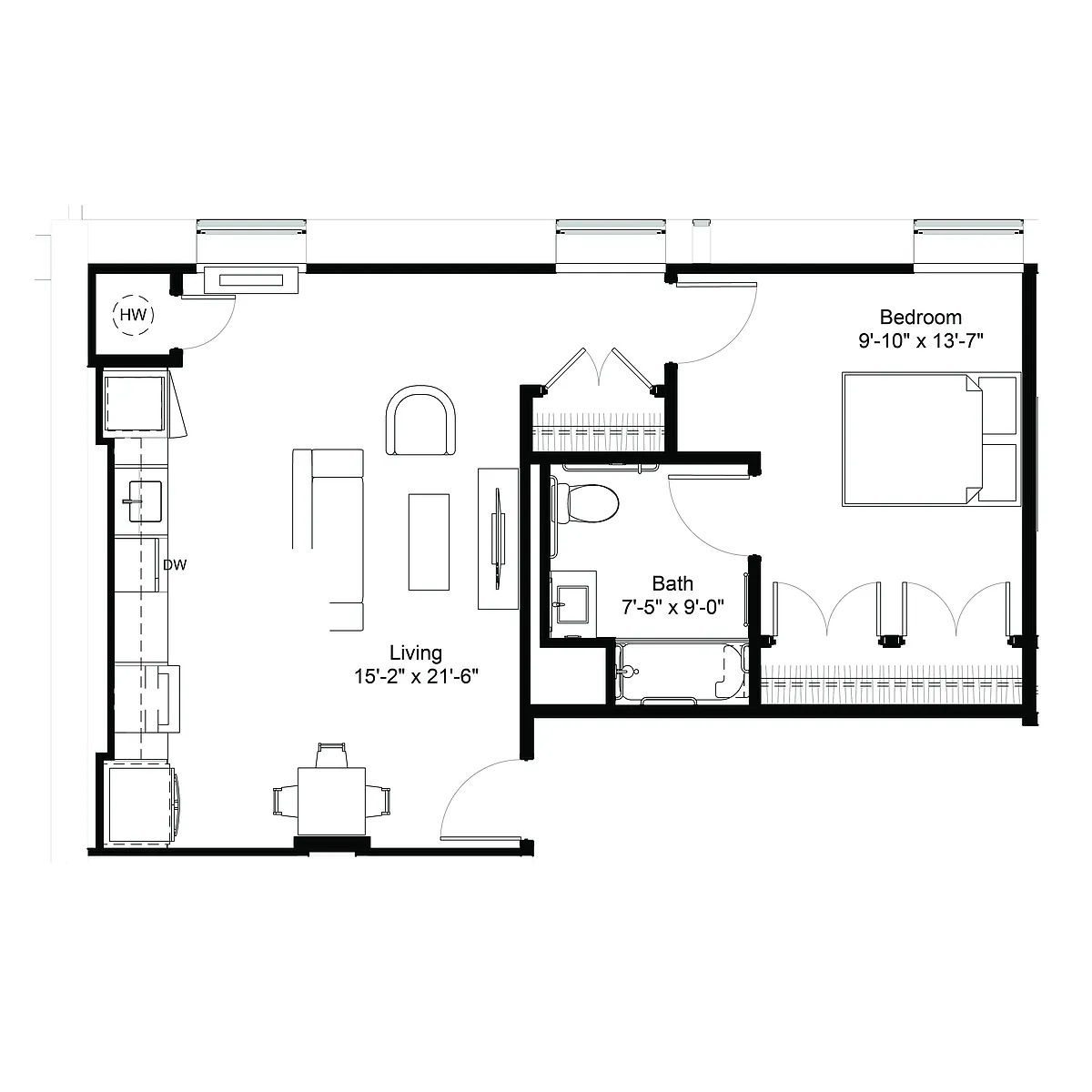 Floor plan A4 ADA