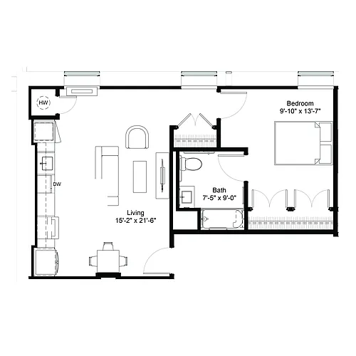Floor plan A4 ADA