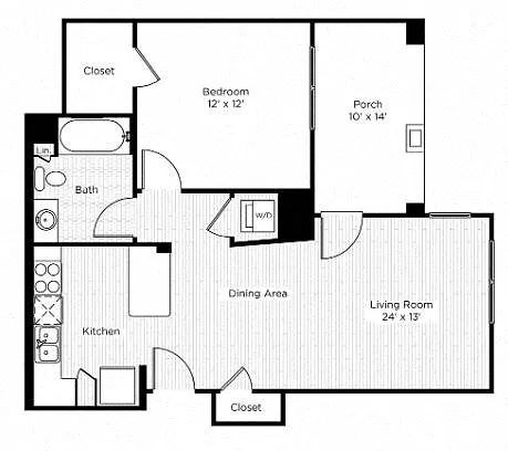 Floor plan A3 - Town Center