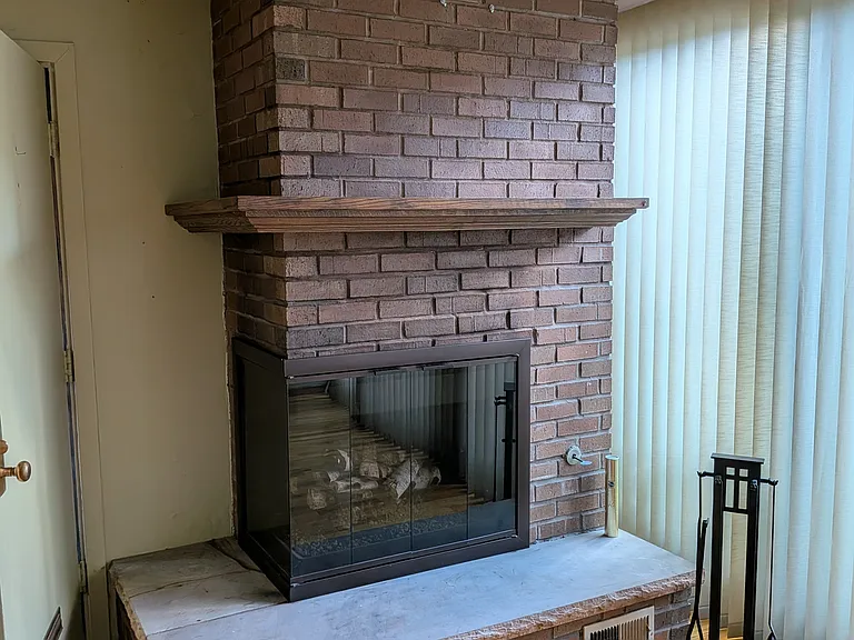 gas fireplace