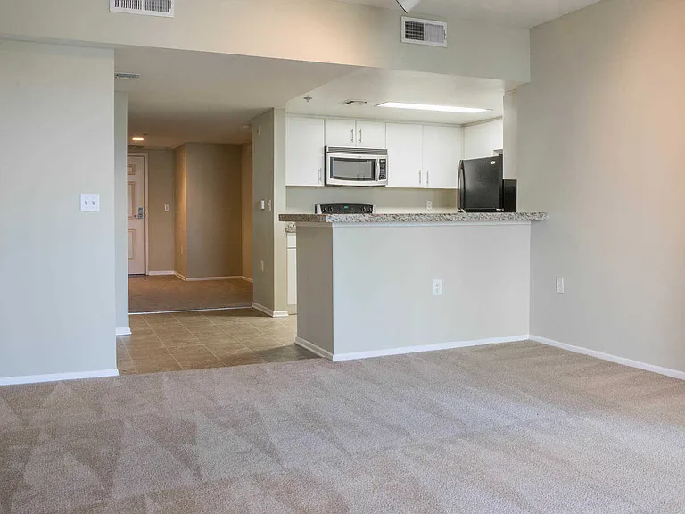 Carpeted Living Room