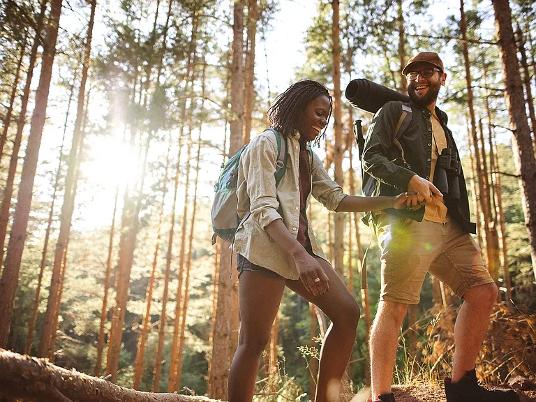 Direct access to tranquil walking and hiking trails.