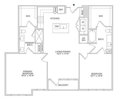 Floor plan B3