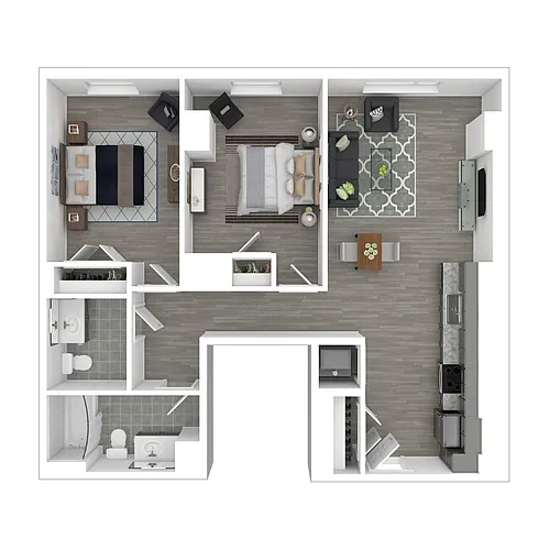 Floor plan The Crossway (B3)