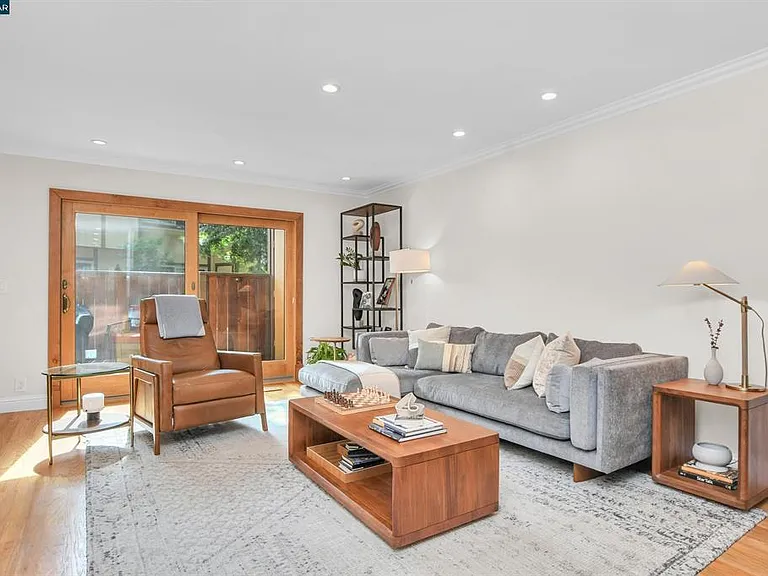 Living Room with Access to Deck