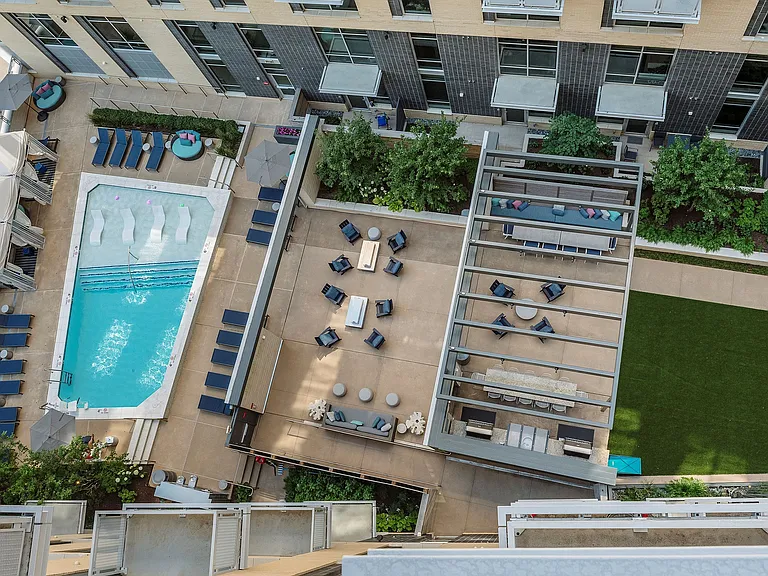 Resort style pool