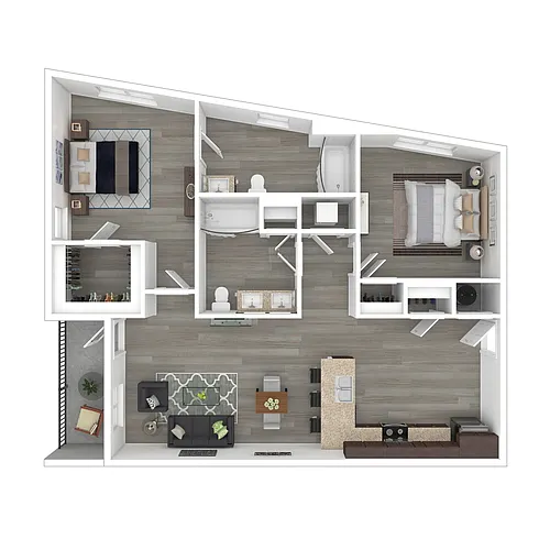 Floor plan B2