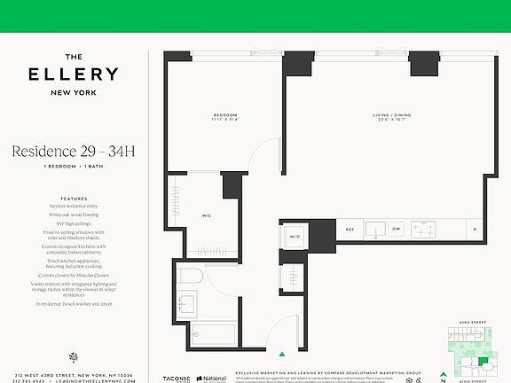 2nd image of 312 W 43rd St #34H