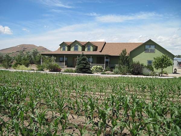 House with corn spring 2013 