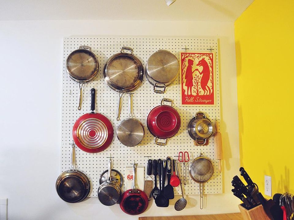 Flexible Storage in Kitchen, a'la Julia Child