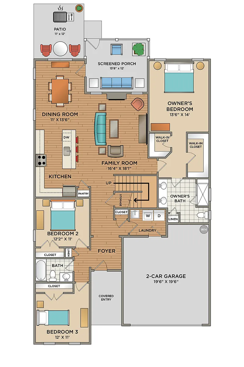 Floor plan Monet