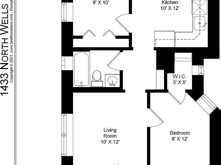 1433 N Wells St #1R — Photo 12