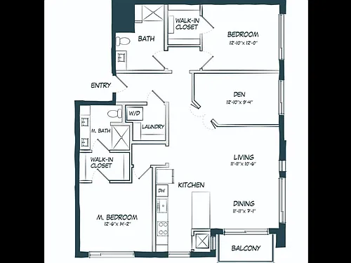 Floor plan CC1