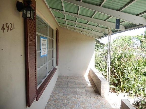 Covered porch