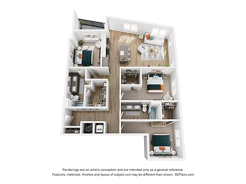 Floor plan Platform 3.1