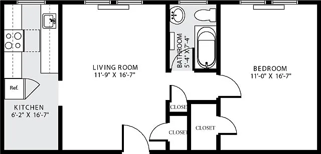 Floor plan 554